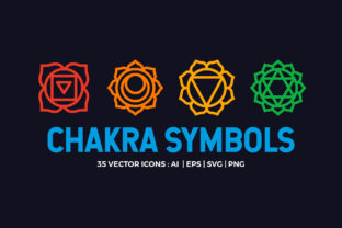 Download Chakra Symbols Set Spiritual Vector - Spiritual Collection