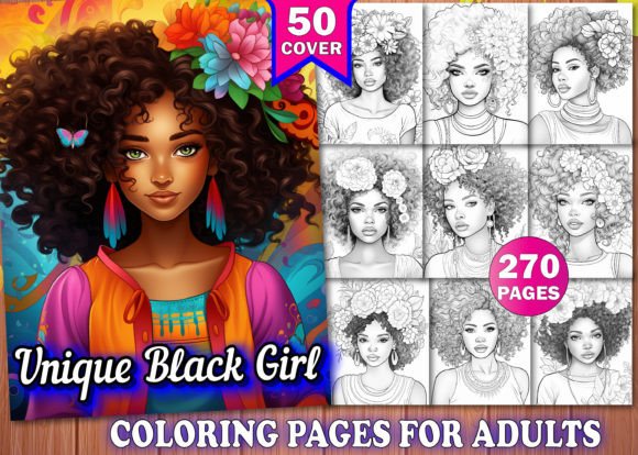 Download 270 Unique Black Girl Coloring Pages KDP - Unique Collection