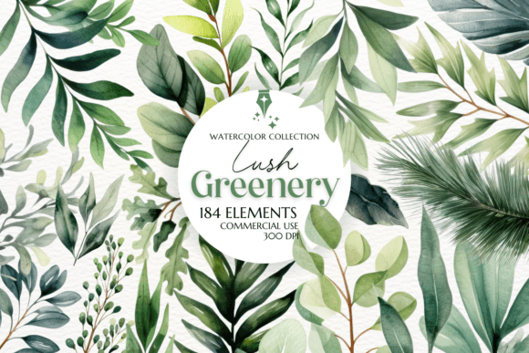 Download Lush Greenery Clipart Sublimation - Sublimation Collection