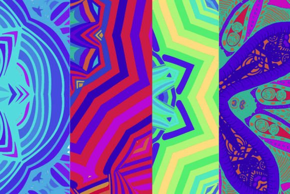 Download Multicolored Mandala Inspired Background - Multicolor Collection