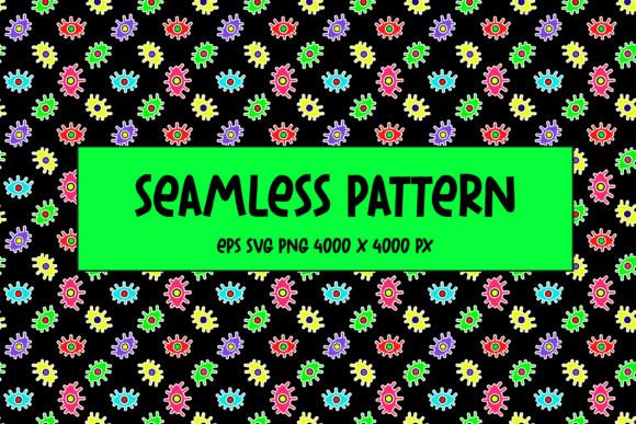 Download Pattern of Multicolored Abstract Eyes - Multicolor Collection